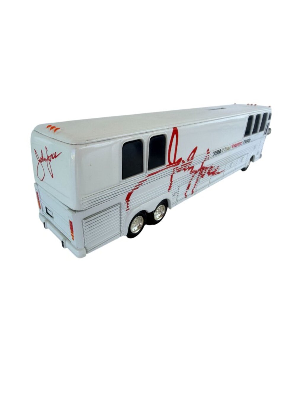 John Force Diecast Tour Bus Model Collectible 1:64 NASCAR Memorabilia w key - Picture 6 of 8